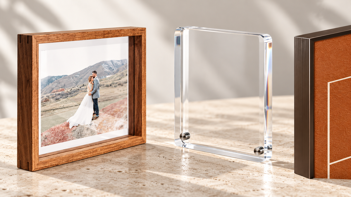 Wood vs Metal vs Acrylic Picture Frames