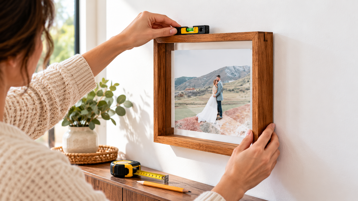 How to Hang Picture Frames Perfectly