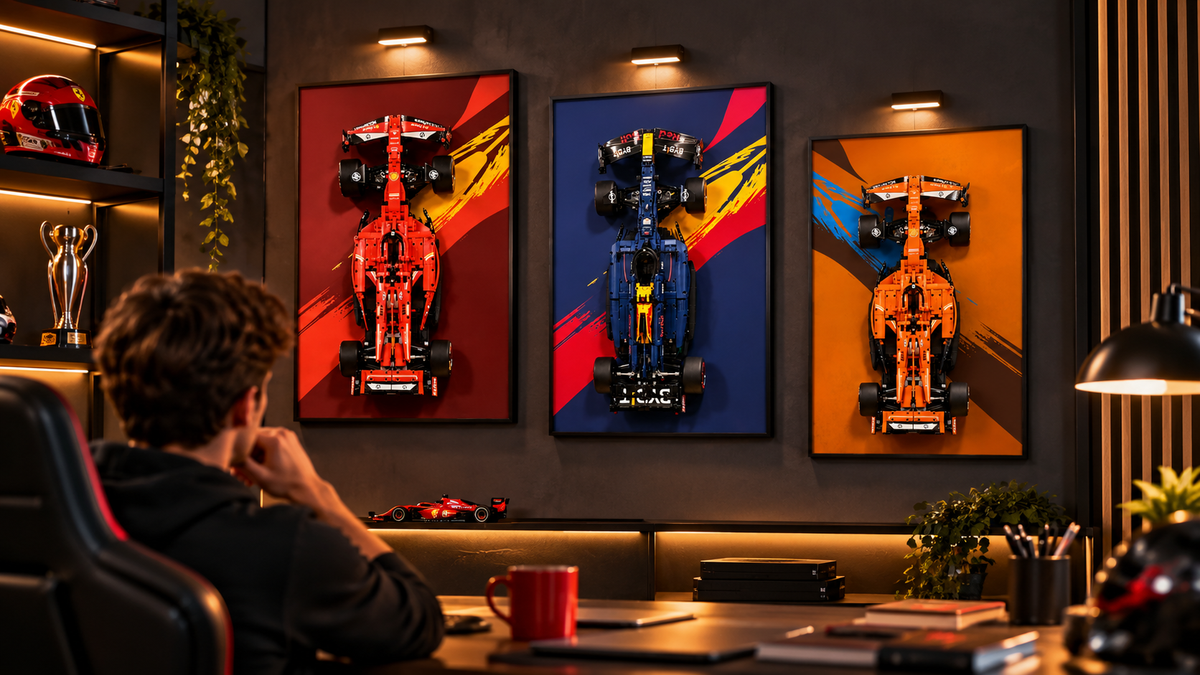 How to Display Your LEGO F1 Collection