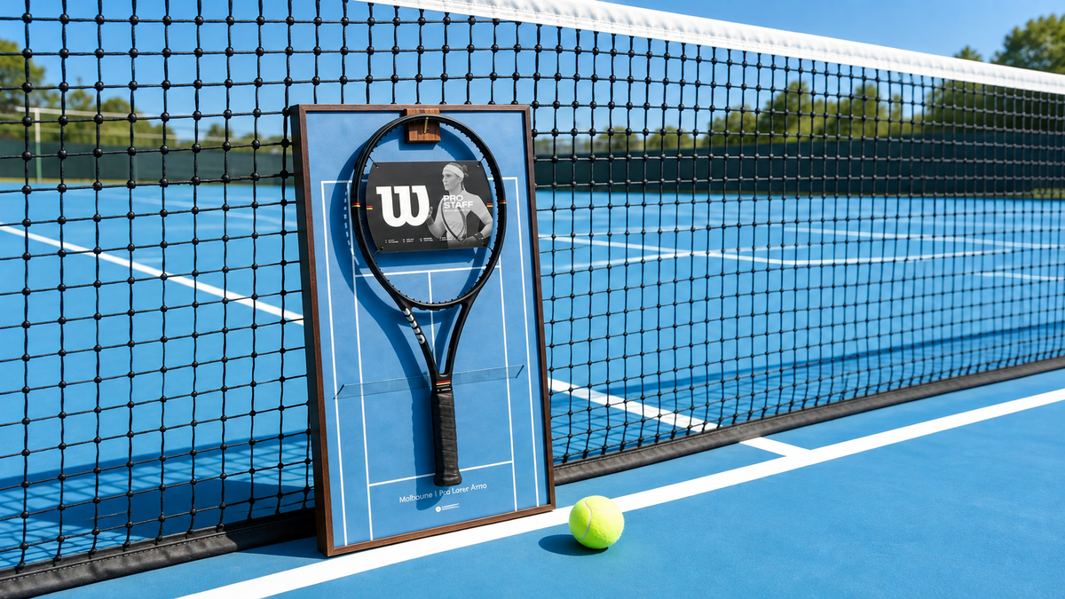 The Modern Athlete’s Gallery: Why Open-Air Frames are Redefining Tennis Decor