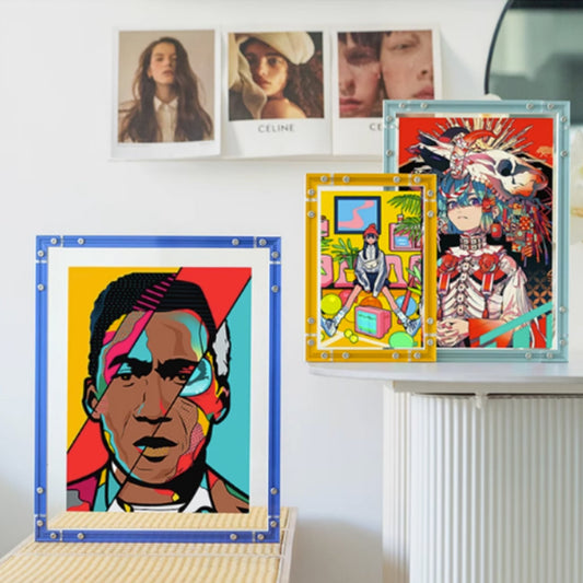 Cyber style picture frame