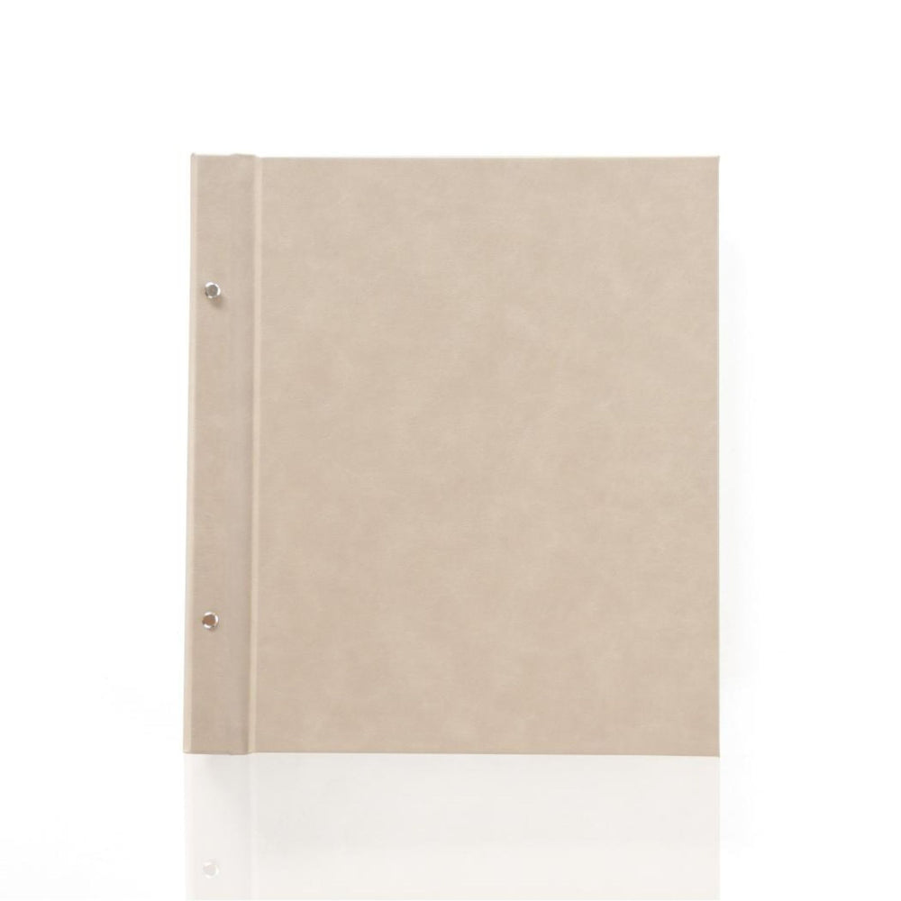 Large Pocket Photo Album – Leatherette Cover – Rivet Binding