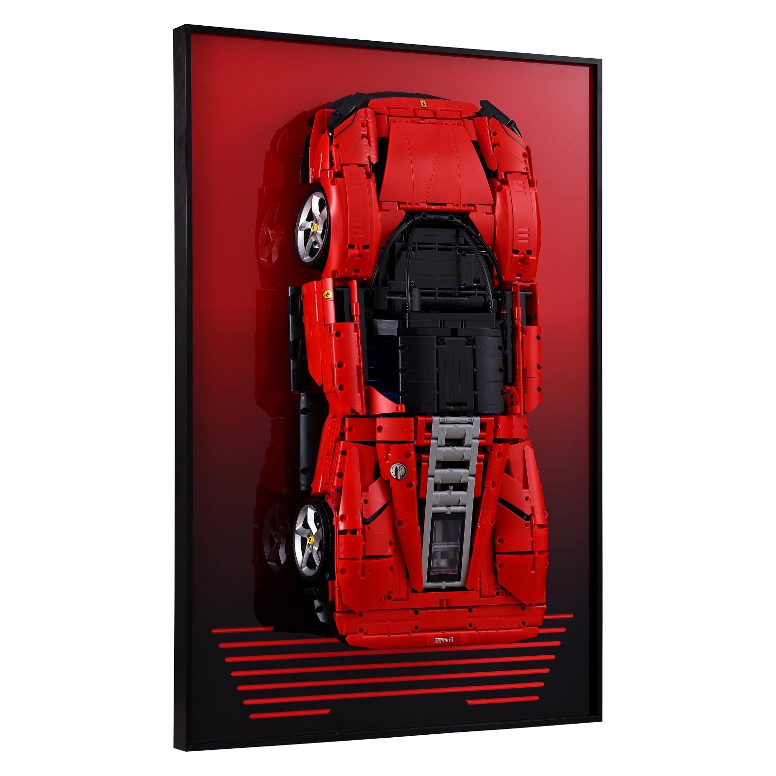 フェラーリ　レザー　デコレーション LEGO Technic Compatible Wall Display for Ferrari Daytona SP3 (Set