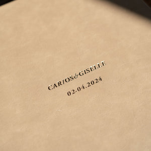 Large Pocket Photo Album – Leatherette Cover – Rivet Binding