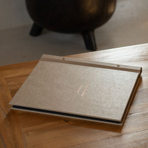 Large Pocket Photo Album – Leatherette Cover – Rivet Binding