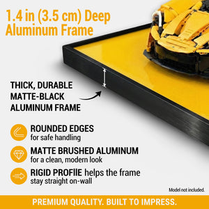 LEGO Technic Compatible Wall Display for McLaren P1 42172