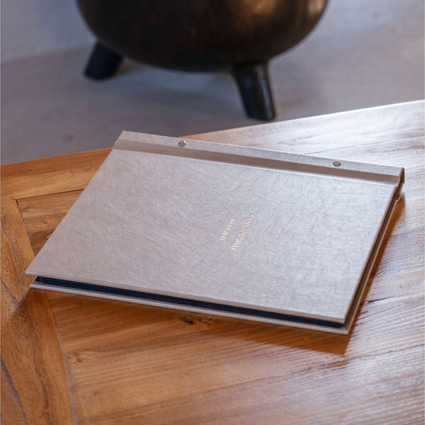 Large Pocket Photo Album – Leatherette Cover – Rivet Binding