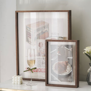 Tenon Series Large Transparent Display Frame - Various | Straight-Angle Mortise Joint Picture Frame