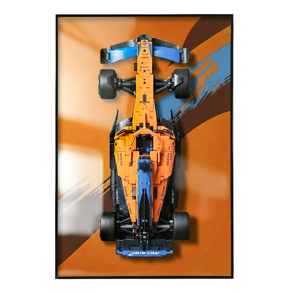 LEGO Technic Compatible Wall Display for 42141 McLaren F1