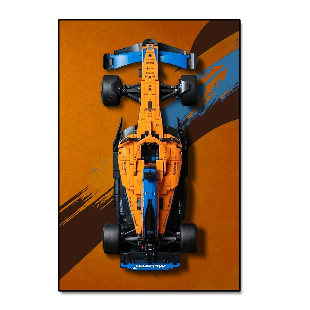 LEGO Technic Compatible Wall Display for 42141 McLaren F1