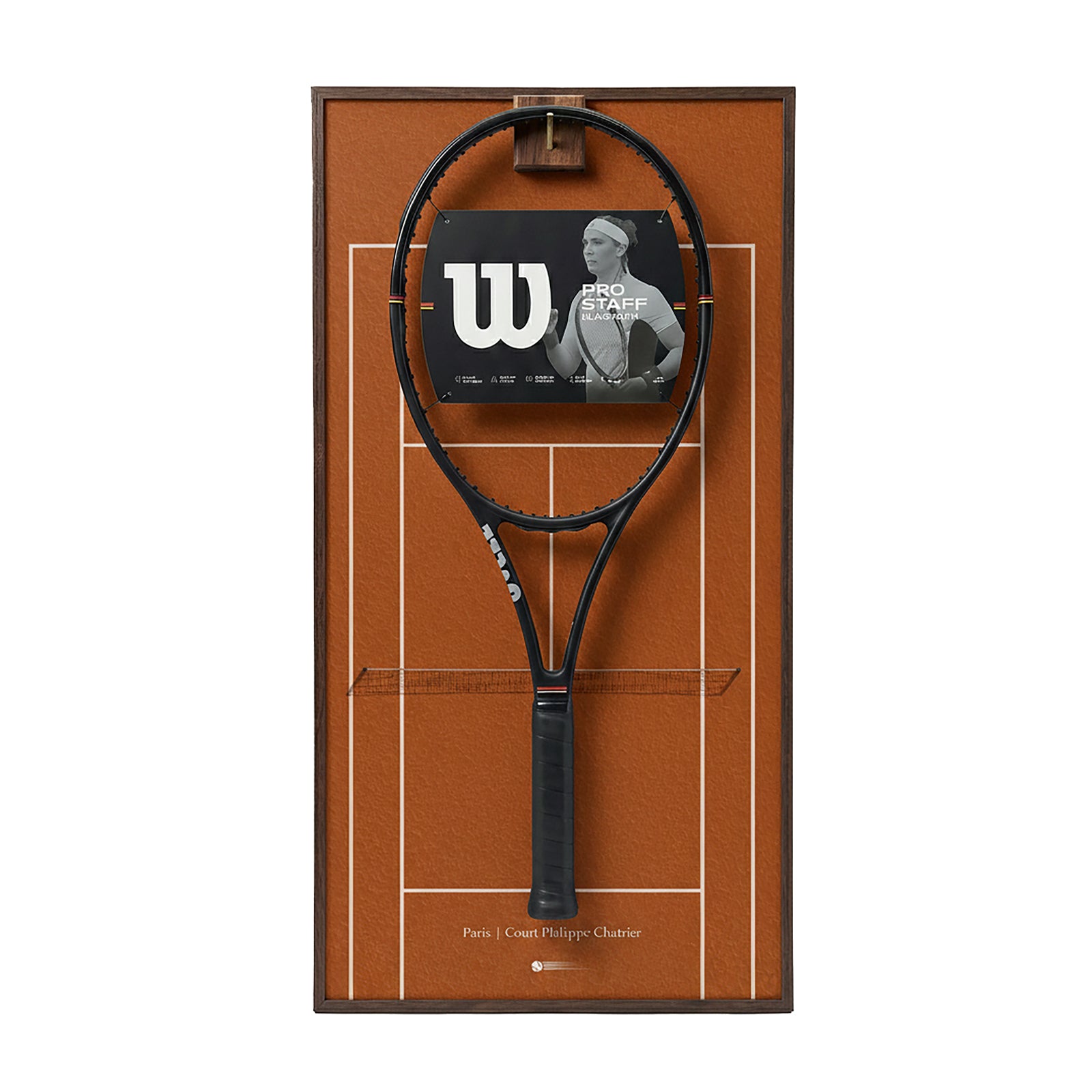 Display Racket Clay Court Tennis Racket Display Frame | ONE MAAY